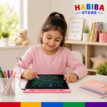 LCD Writing Tablet for Kids – Reusable Drawing & Writing Pad