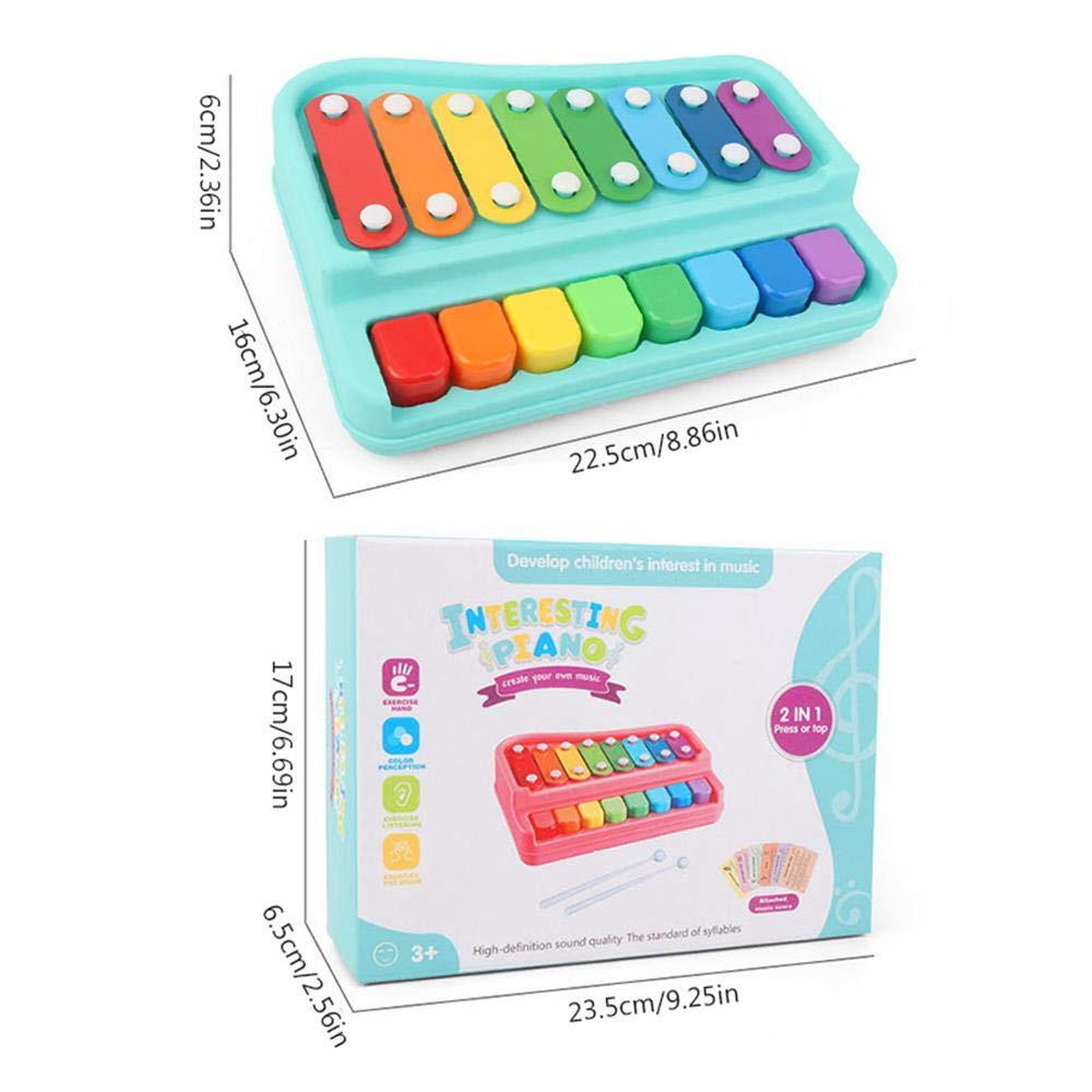 2 in 1 Piano Xylophone Instruments