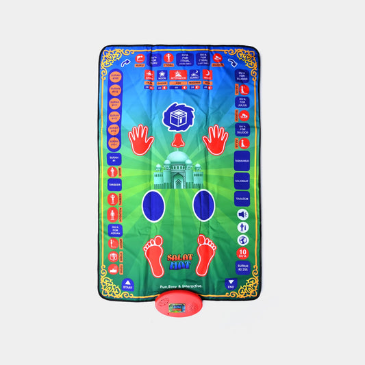 Interactive Educational Prayer Mat for Kids - Learn Salah with Sound