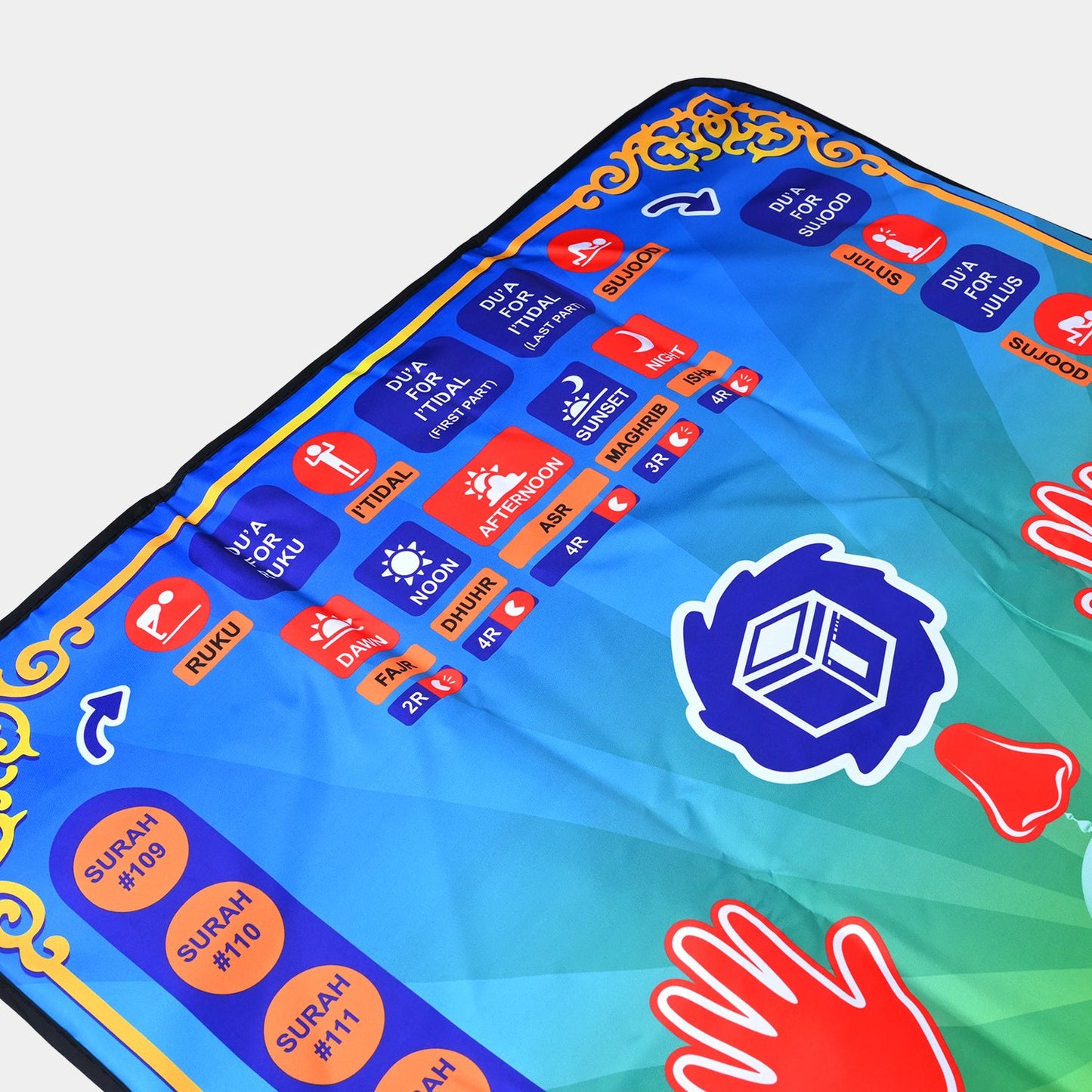 Educational Learning Prayer Mat For Kids