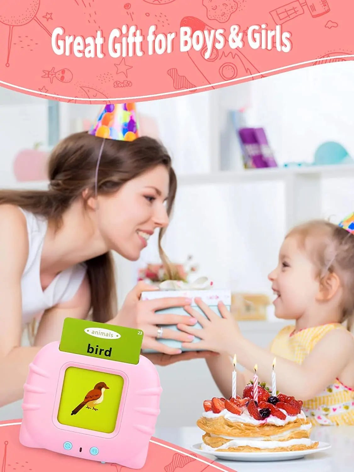 Education English Talking Flash Cards