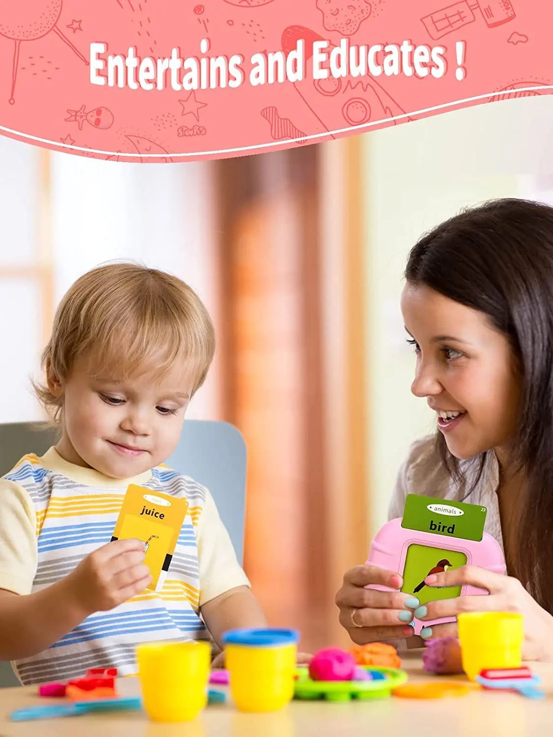 Education English Talking Flash Cards