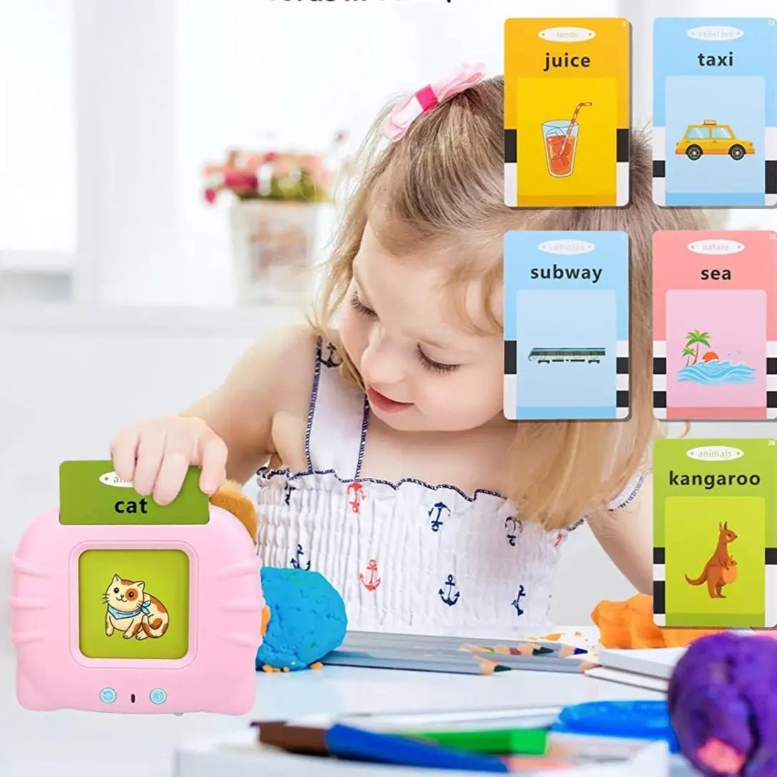Education English Talking Flash Cards