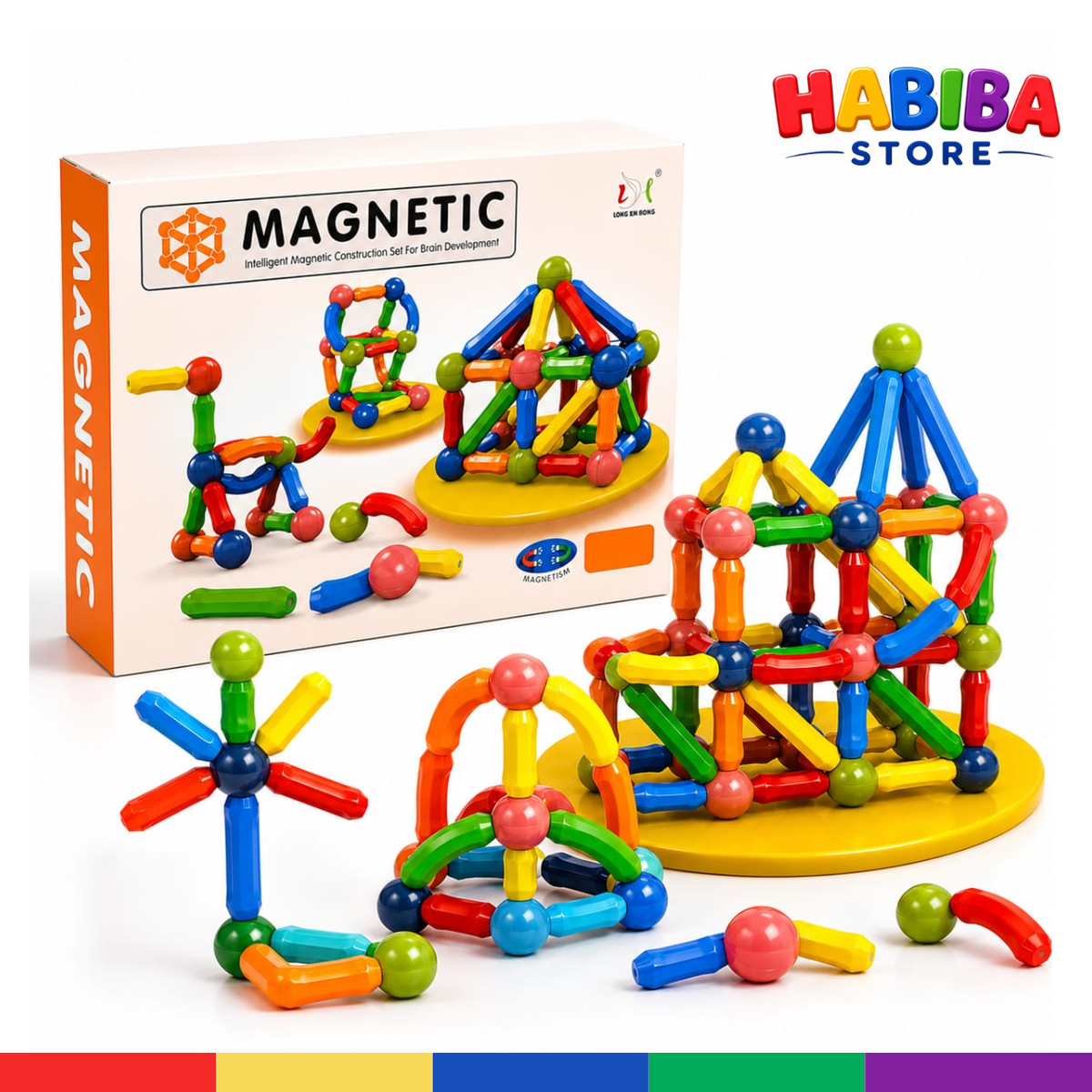 Magnetic Building Blocks | STEM Educational Construction Toy