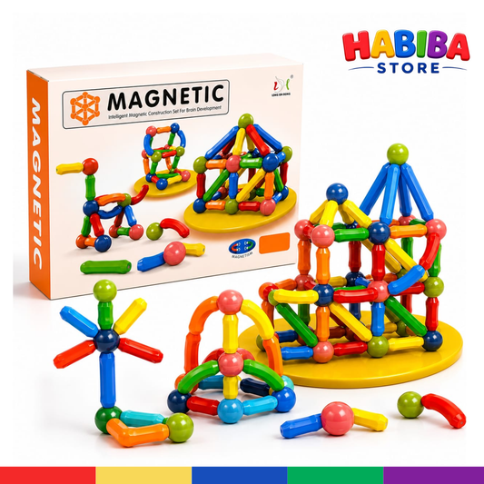 Magnetic Building Blocks | STEM Educational Construction Toy