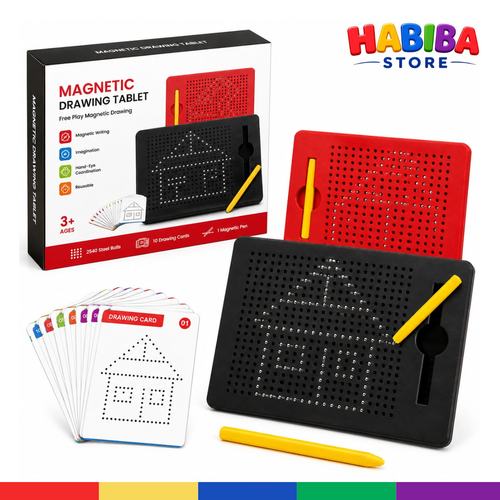 Magnetic Drawing Board for Kids - Creative Learning Tablet