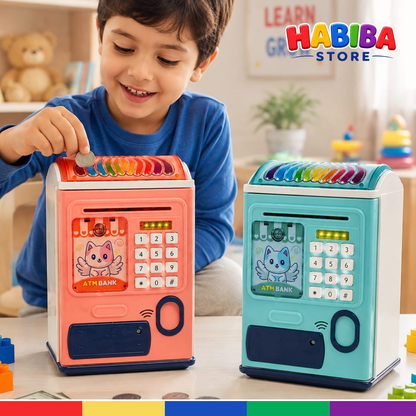 Electronic ATM Piggy Bank - Kids Money Saving Machine
