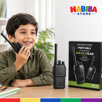 2 Pcs Walkie Talkie Set for Kids – Long Range Two-Way Radio