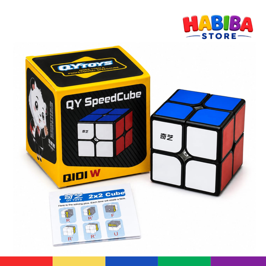 QiYi 2x2 Speed Cube – Sticker Magic Puzzle Cube