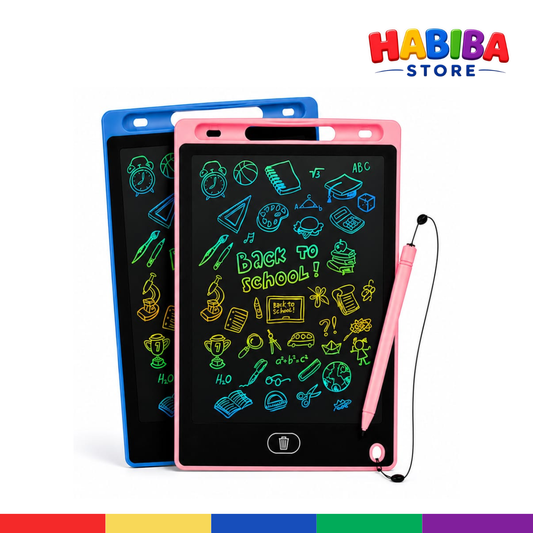 LCD Writing Tablet – Reusable Drawing & Writing Pad