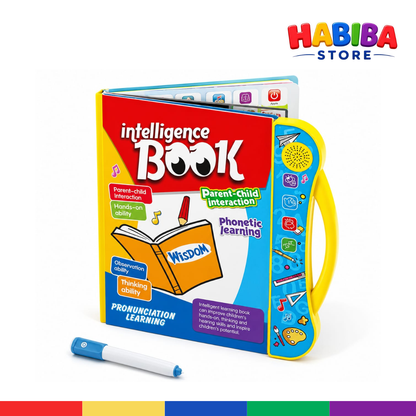 Intelligence Study Book – Educational Brain Training Activity Book