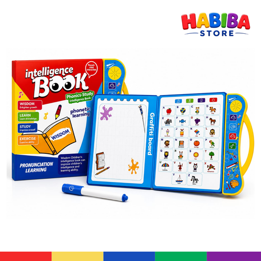 Intelligence Study Book for Kids – Educational Brain Training Activity Book