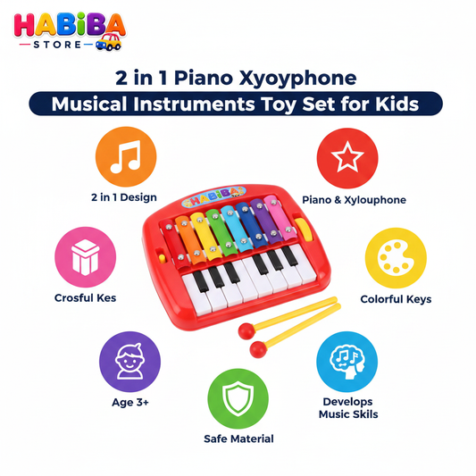 Piano Xylophone Set