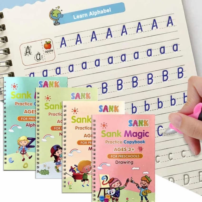 Pack of 8 Reusable Sank Magic Practice